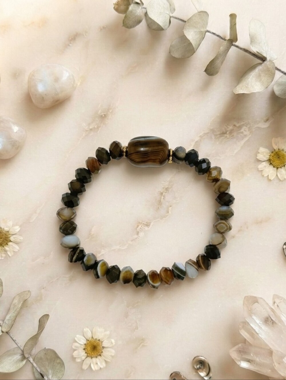 Sardonyx/Striped Agate Bracelet